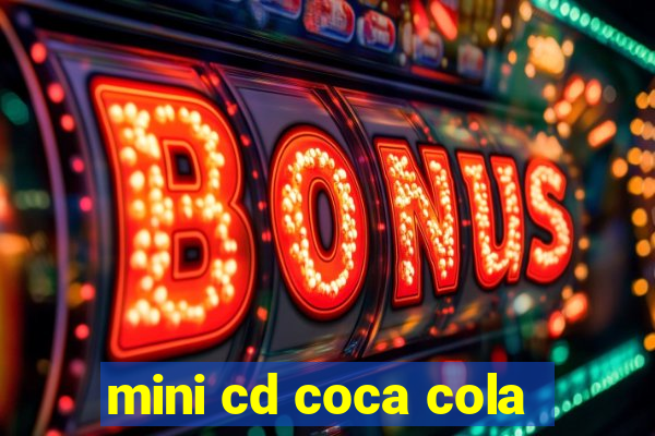 mini cd coca cola